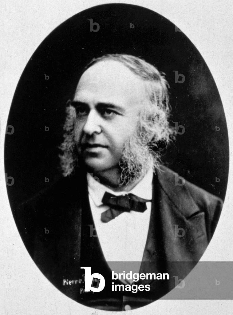 Half-length portrait of the famous French doctor Pierre-Paul Broca