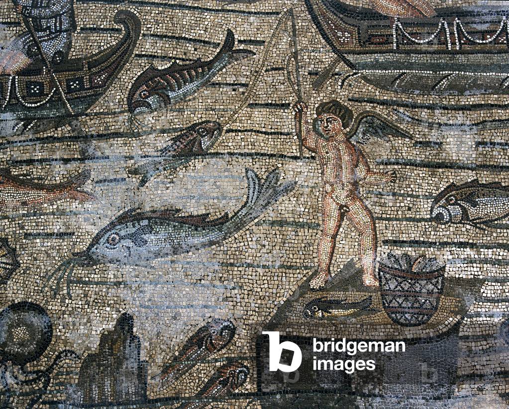 Floor of the early Christian Basilica of Aquileia, Udine