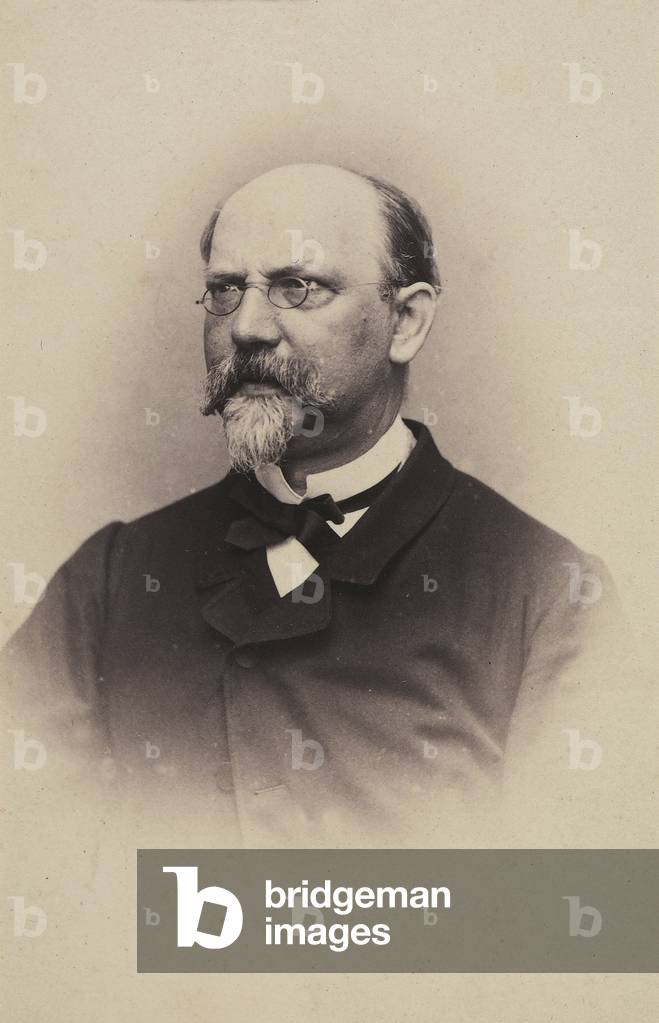 Portrait of the professor Cesare Lombroso