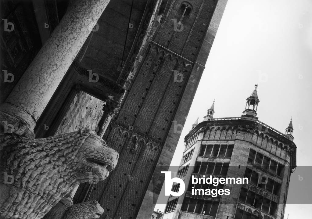 View of the Baptistry of Parma