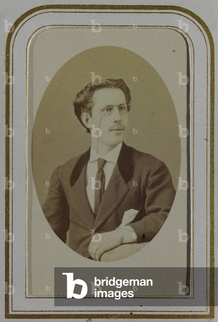 Portrait of a young man of the Ghezzi family, carte de visite