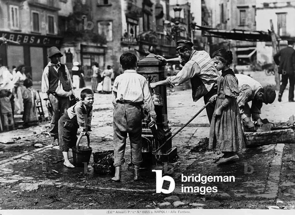 At the fountain, Naples