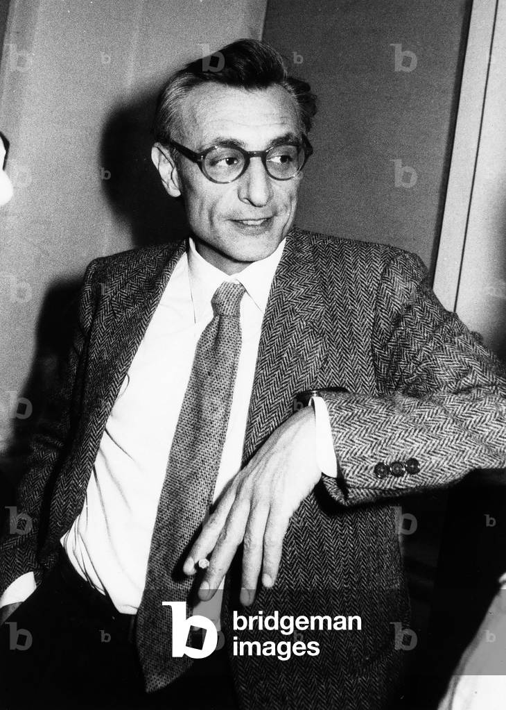 Portrait of Giuseppe Vacca, director of the Italian Communist Party, philosopher and historian