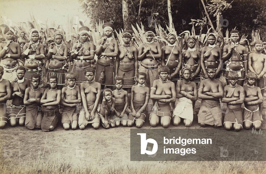 A group of African women, 1890, 1890 (print on double-weight paper)