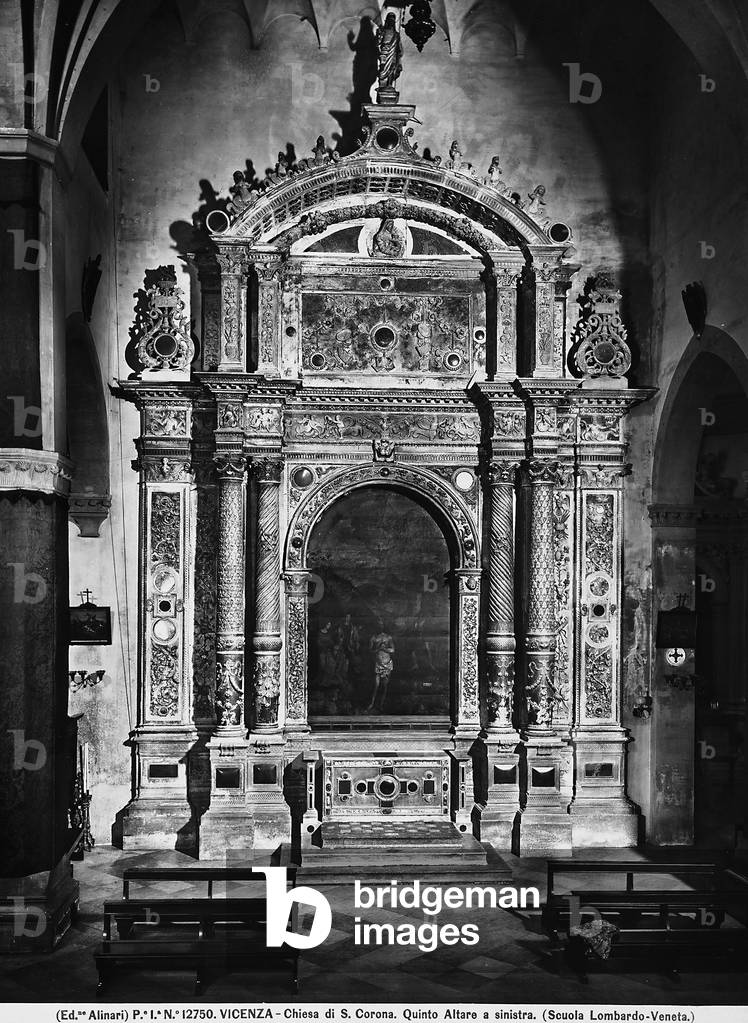Altar of St. John the Baptist, Santa Corona Church, Vicenza