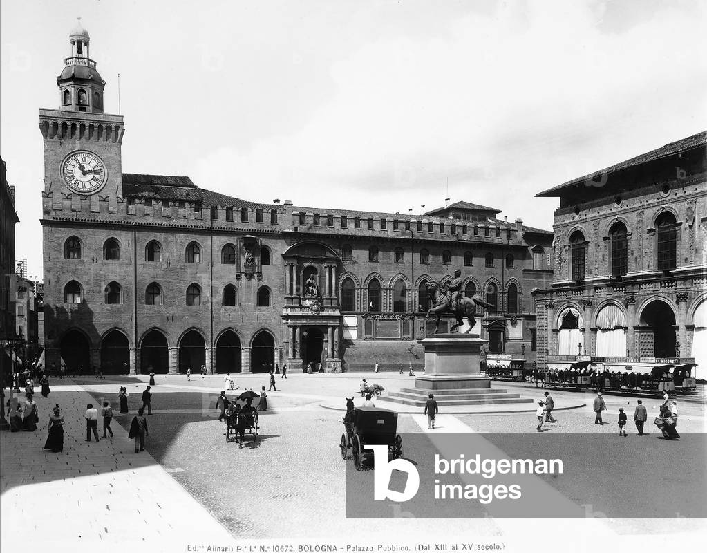 Palazzo comunale in Piazza Maggiore