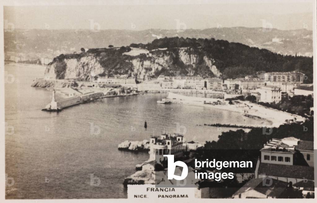 Panoramic view of Nice