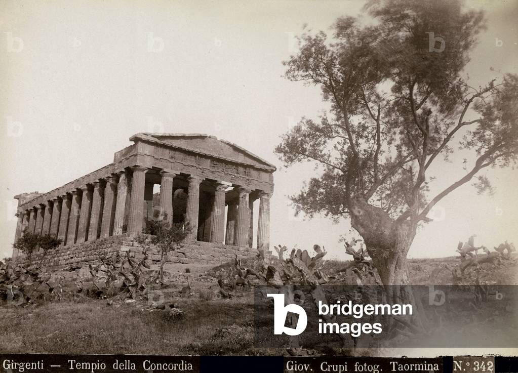 The Temple of Concordia in Agrigento