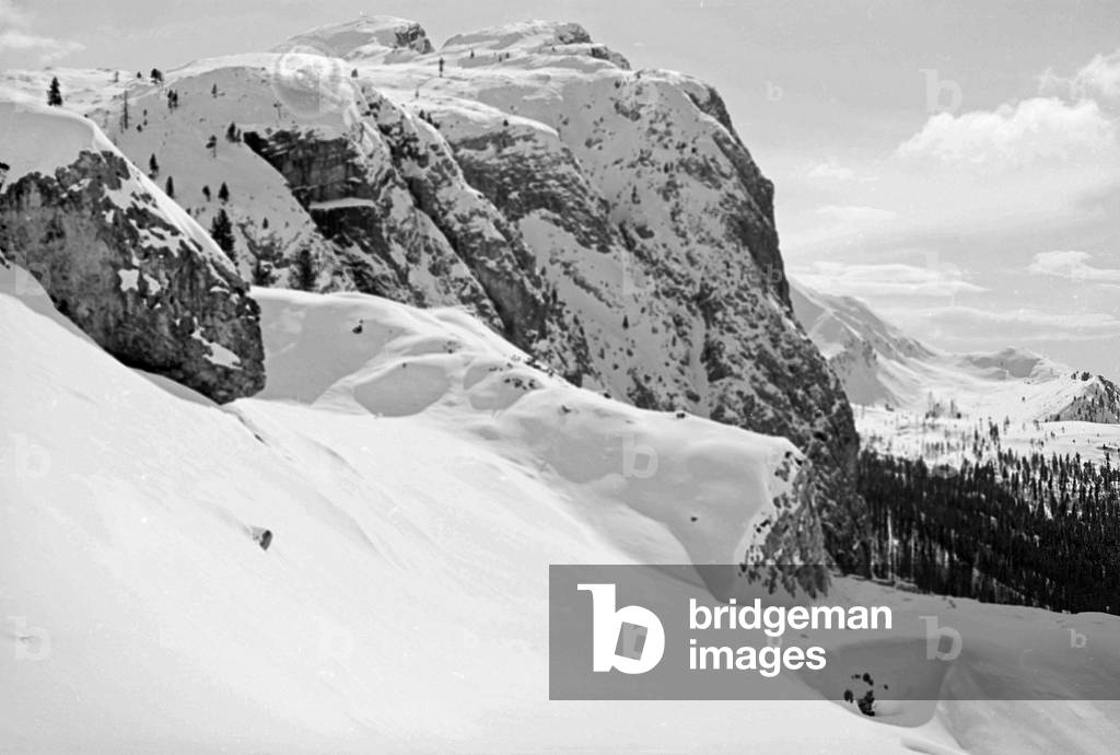 Snowy mountain, Cortina d'Ampezzo