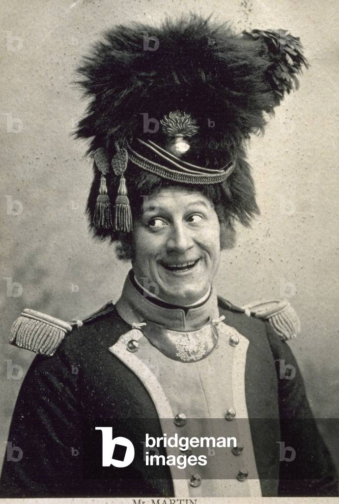 Half-length portrait of the Opera singer Martin in stage costume
