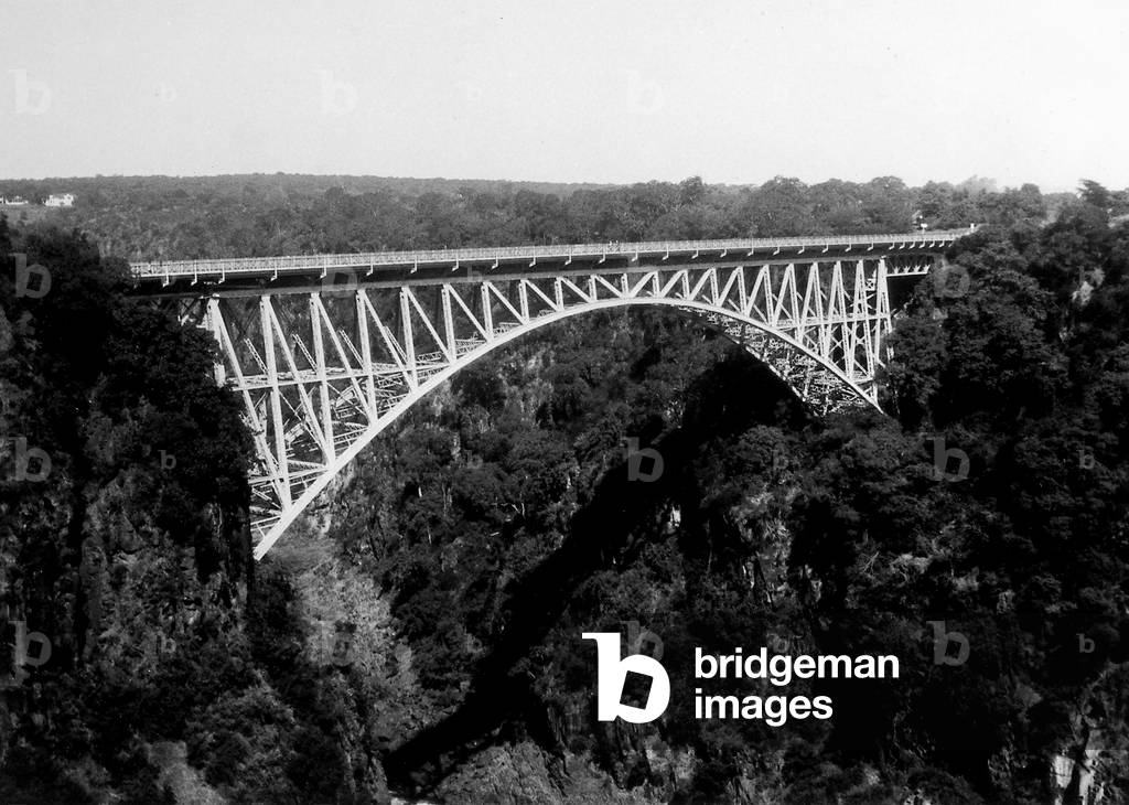 Railway Bridge near Victoria Falls, in Zimbabwe