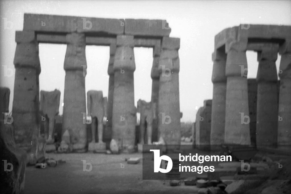 Columnade in the Valley of the Kings, Thebes (ancient Luxor)
