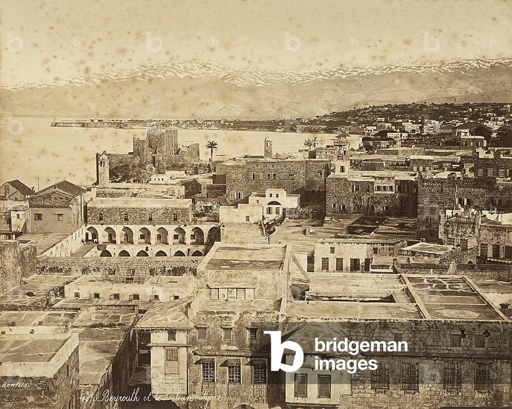 Panoramic view of Beirut, Lebanon