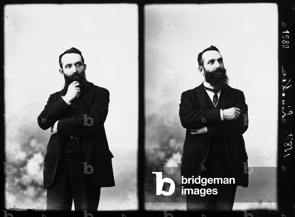 Portrait of professor Linaker, multiple image