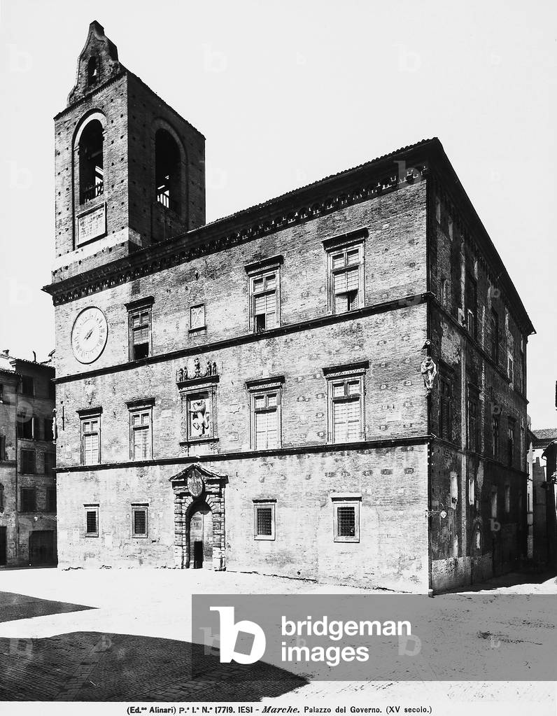 The Palazzo della Signoria, Jesi, a project of Francesco di Giorgio Martini