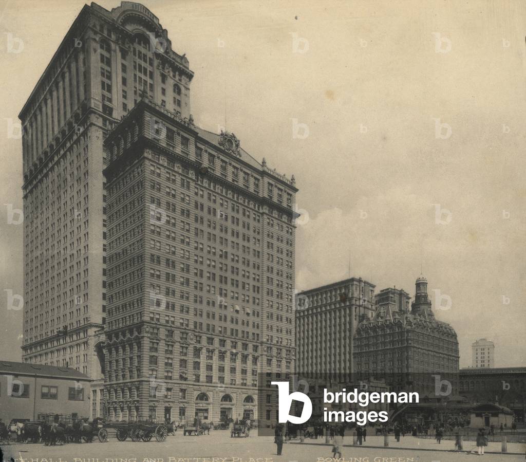 Skyscrapers at Battery Place, New York