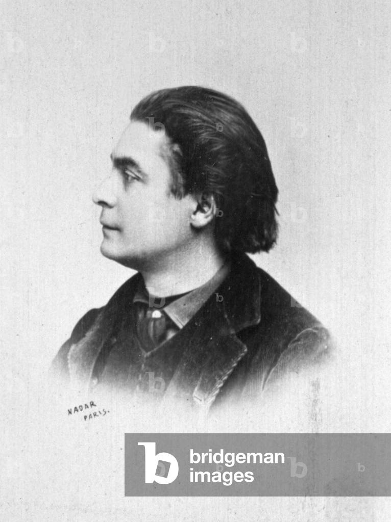 Half-length portrait of the French songwriter-singer Aristide Bruant