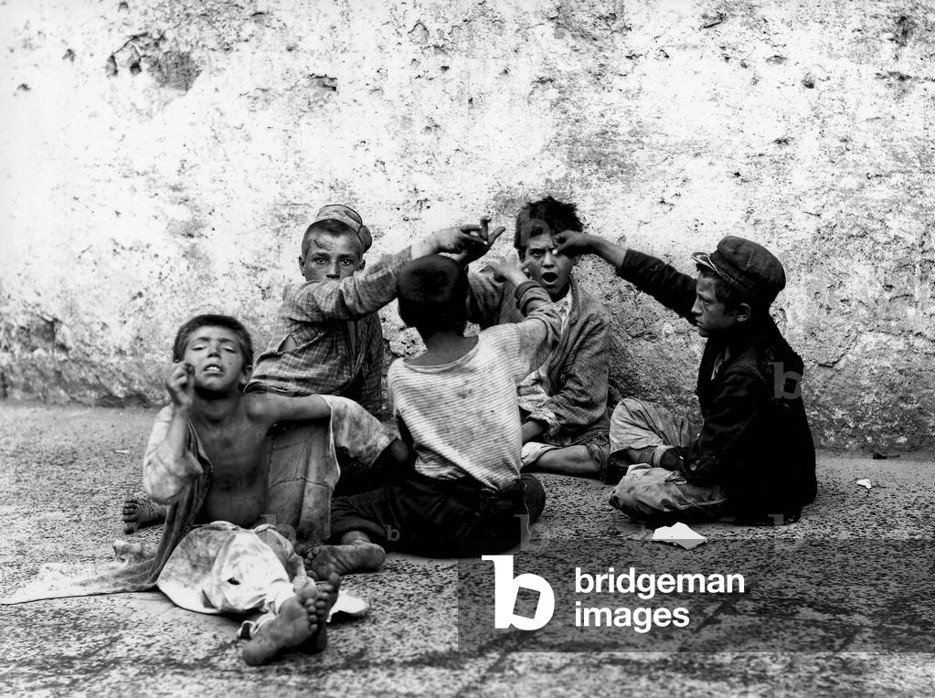 The game of morra, Naple