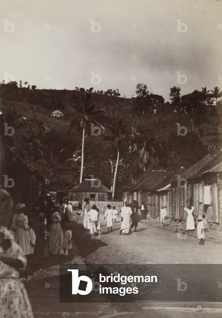 Basseterre, Saint Cristopher, Island of the Lesser Antilles, territory of the Great Britain until 1983