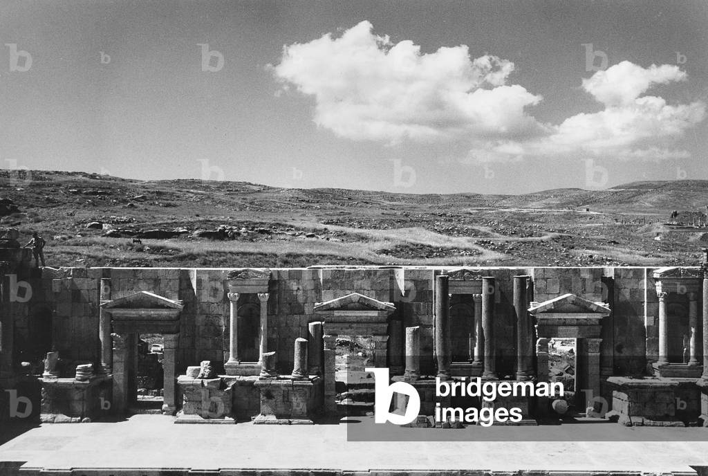South Theater, archaeological site of Jerash (ancient Gerasa), Jordan