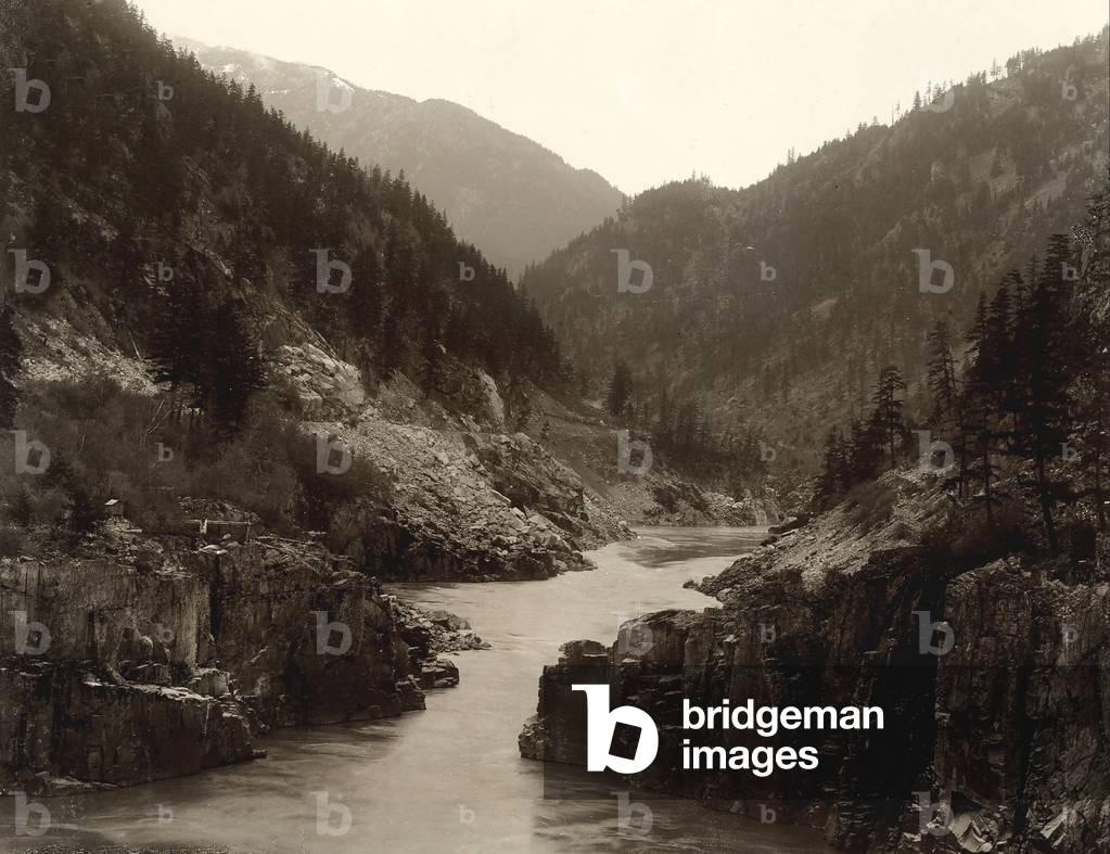 Fraser River in the Canadian Rocky Mountains