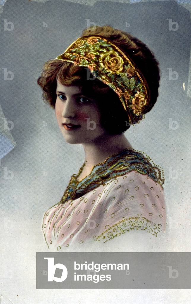 Portrait of a young woman