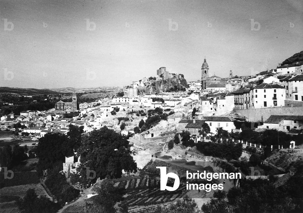 The town of Loja between Malaga and Granada