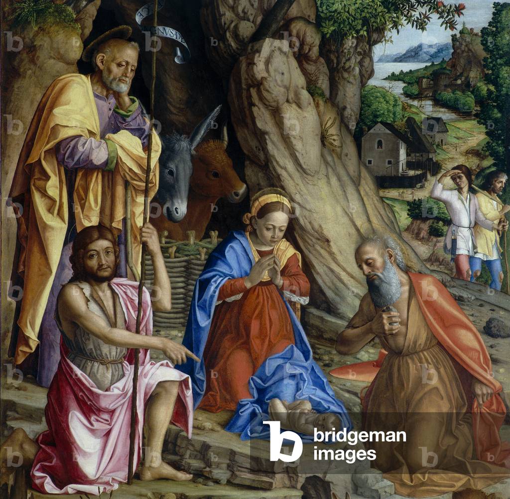 The Nativity, detail, c.1494-1555