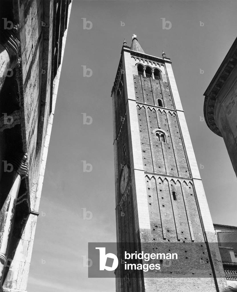 Bell tower of the Cathedral of Parma