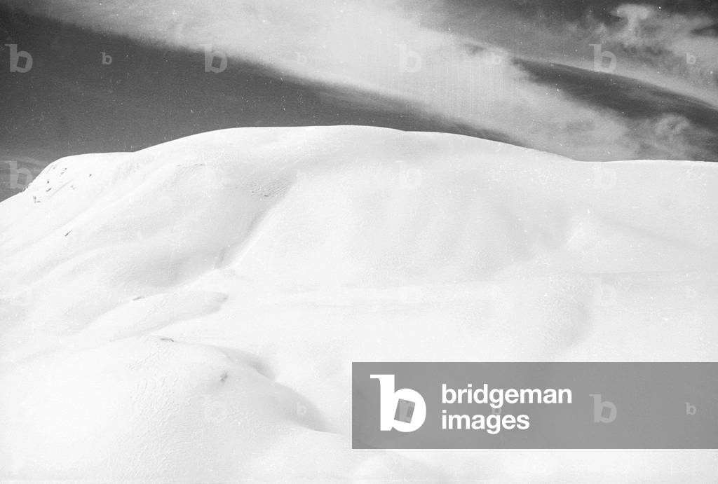 Detail of snow, Cortina d'Ampezzo