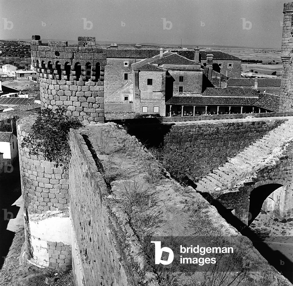 Castle of the Dukes of Frias in Oropesa, Spain