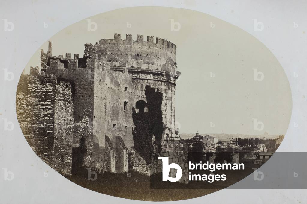 Rome: View of the Tomb of Cecilia Metella