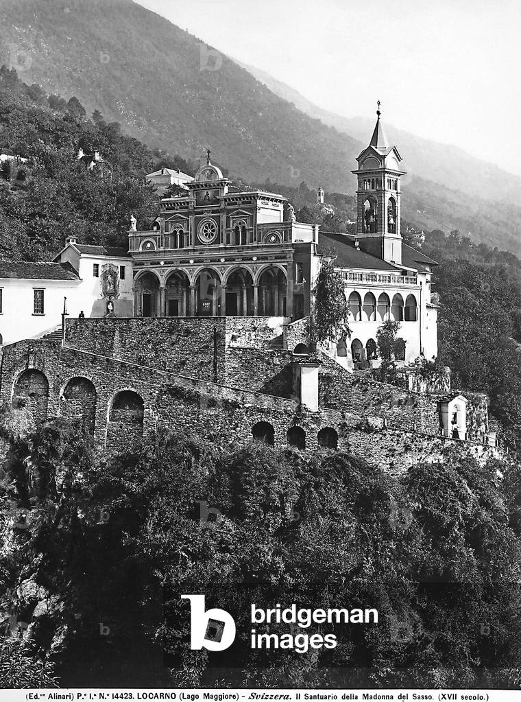 The Sanctuary of Madonna del Sasso, Lucerne.