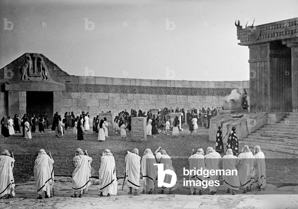 Theatre performance of '