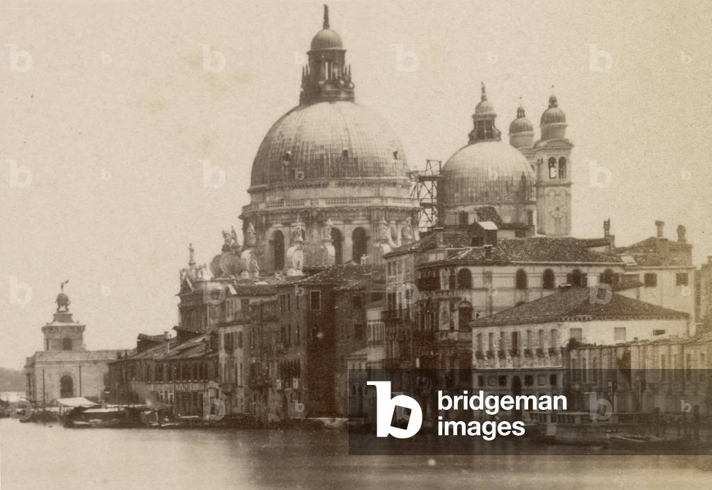 The Basilica of Santa Maria della Salute on the Grand Canal, Venice