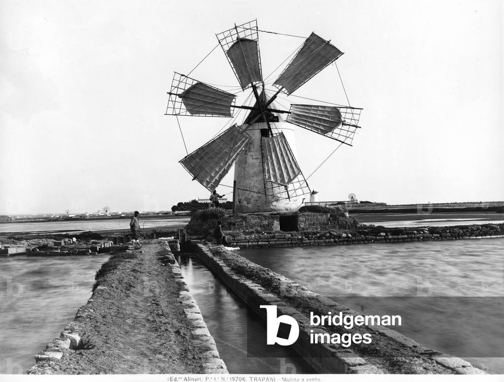 A windmill in Trapani