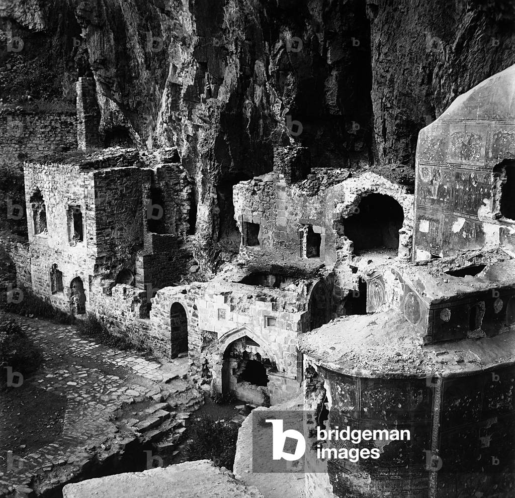 Meryemana Manastiri: the monastery in Sumela, Trebisonda Territory, Turkey