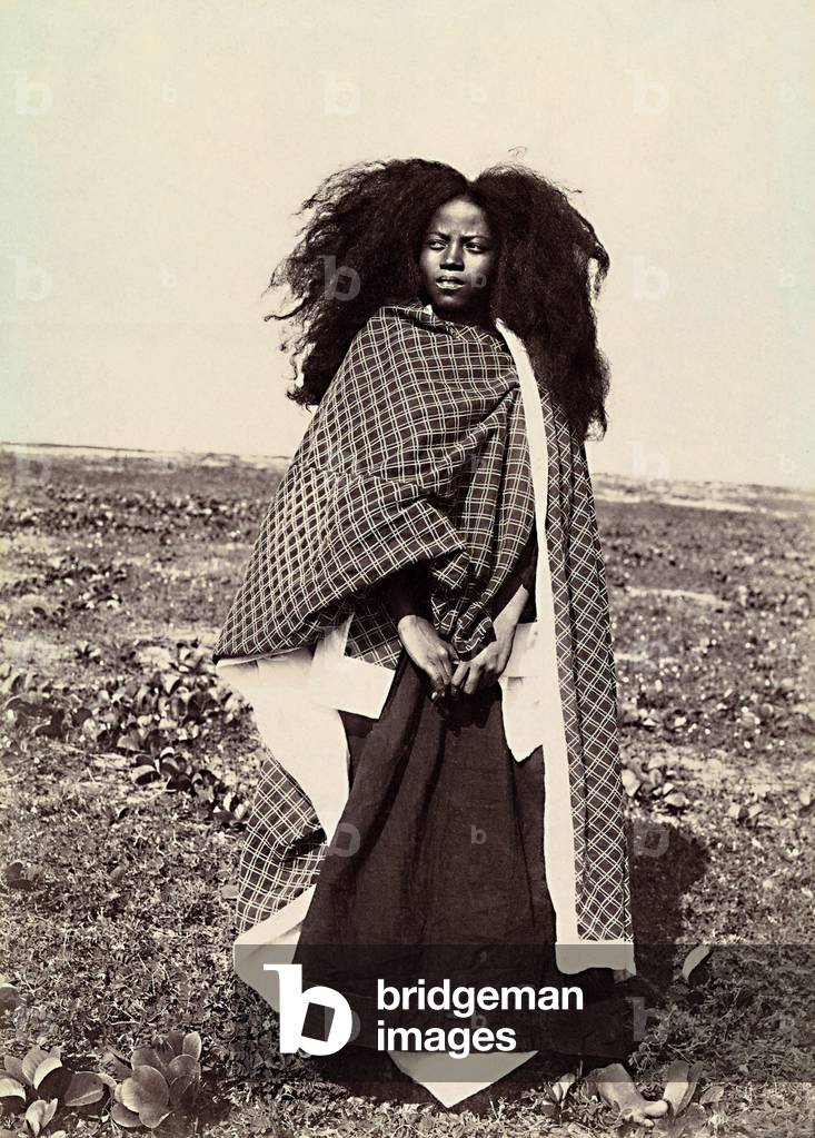 Woman in mourning dress, 1902 (print on double-weight paper)