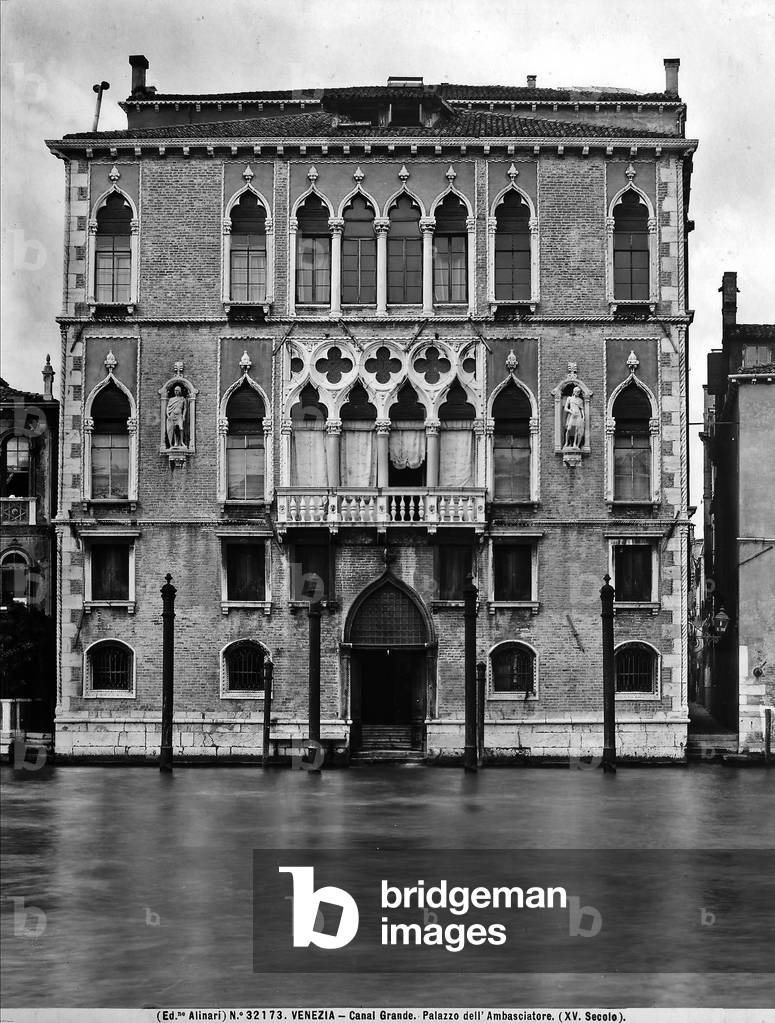 Palazzo of the Ambassador located on the Grand Canal, Venice.