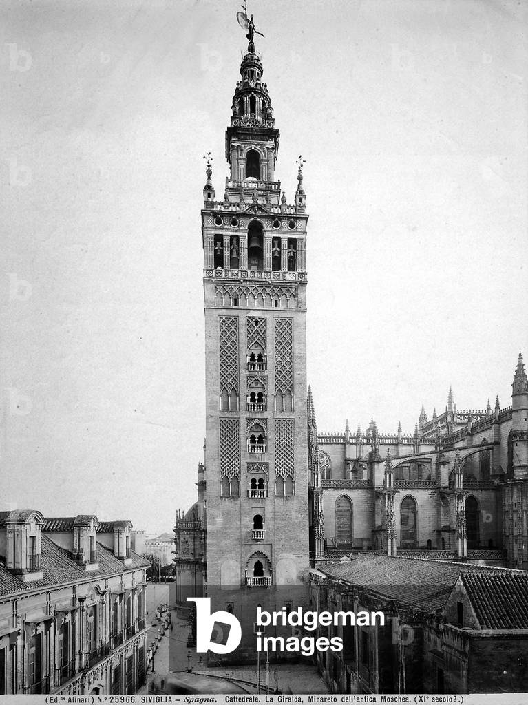 View of the Bell tower of the Cathedral of Seville