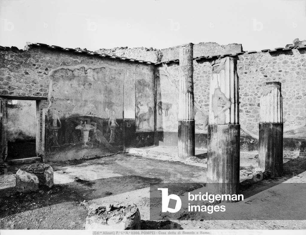 Romolo and Remo's House, 2th cent. b.C., Pompei