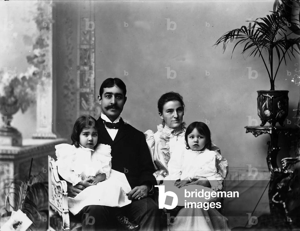 Portrait of the Merril family