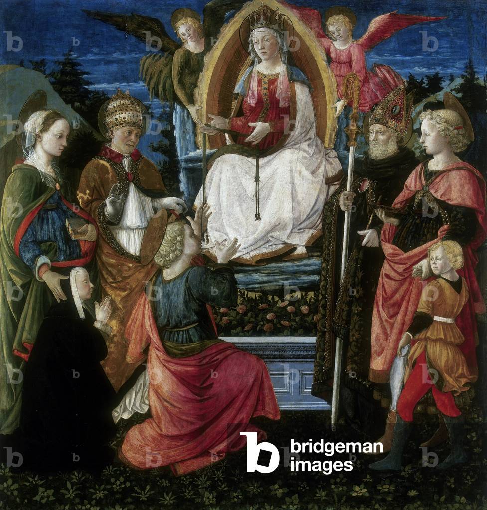 The Madonna of the Belt with Saints (fresco)