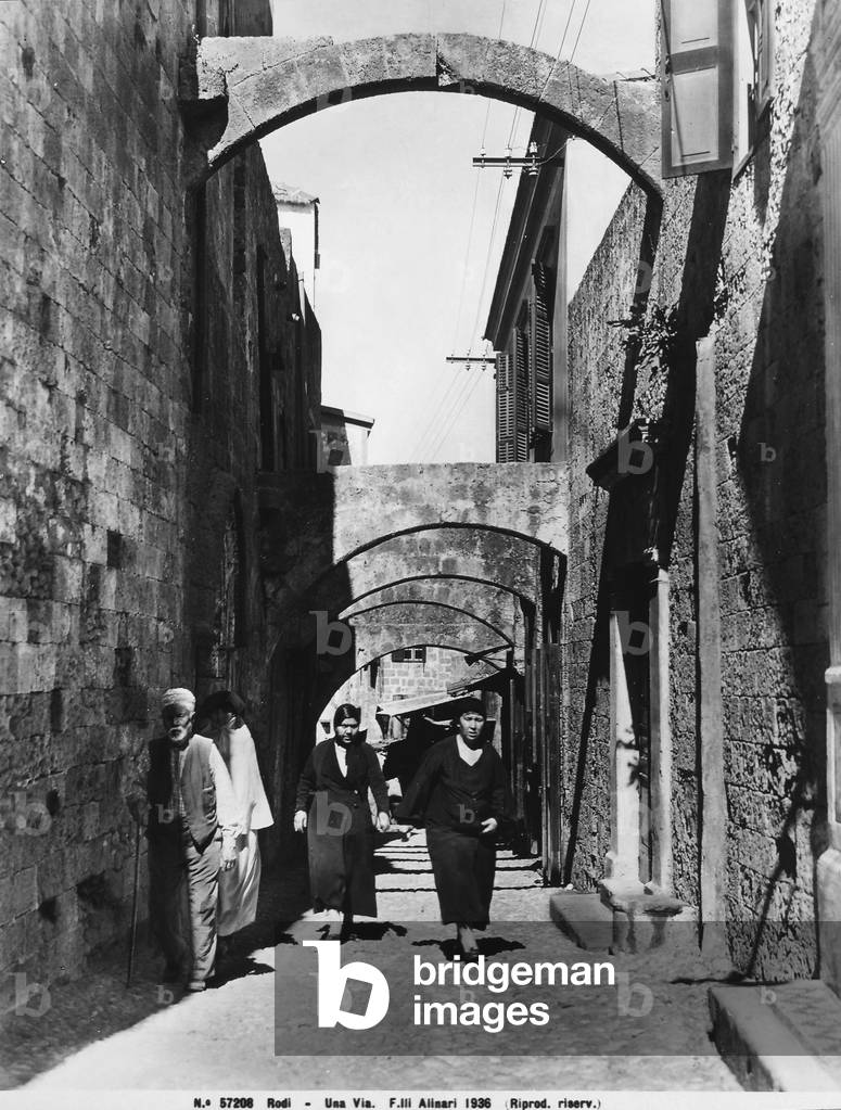 A street of Rhodes