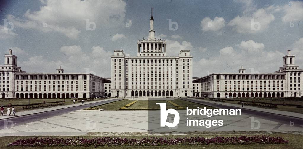 Casa Scanteia, called also Casa Presei Libere (The House of the Free Press) in Bucharest