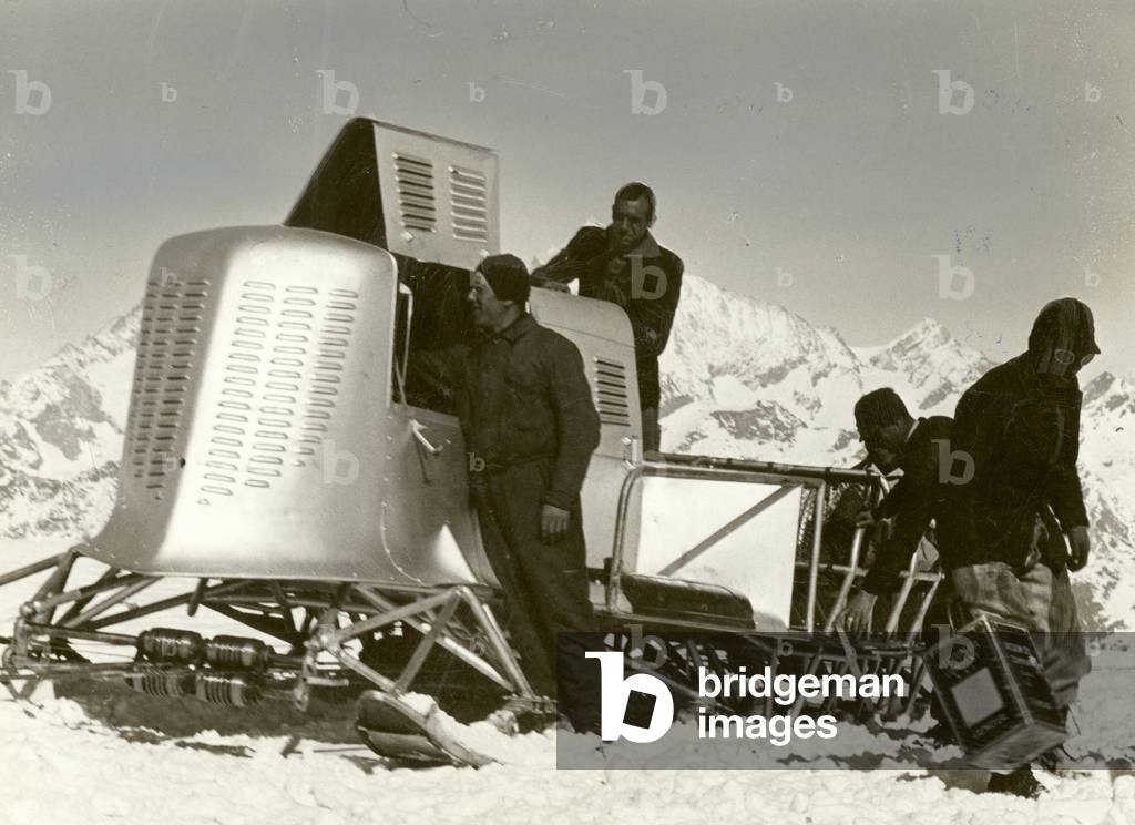 sports, skiing, sleigh-propelled ground Rosà, 1939