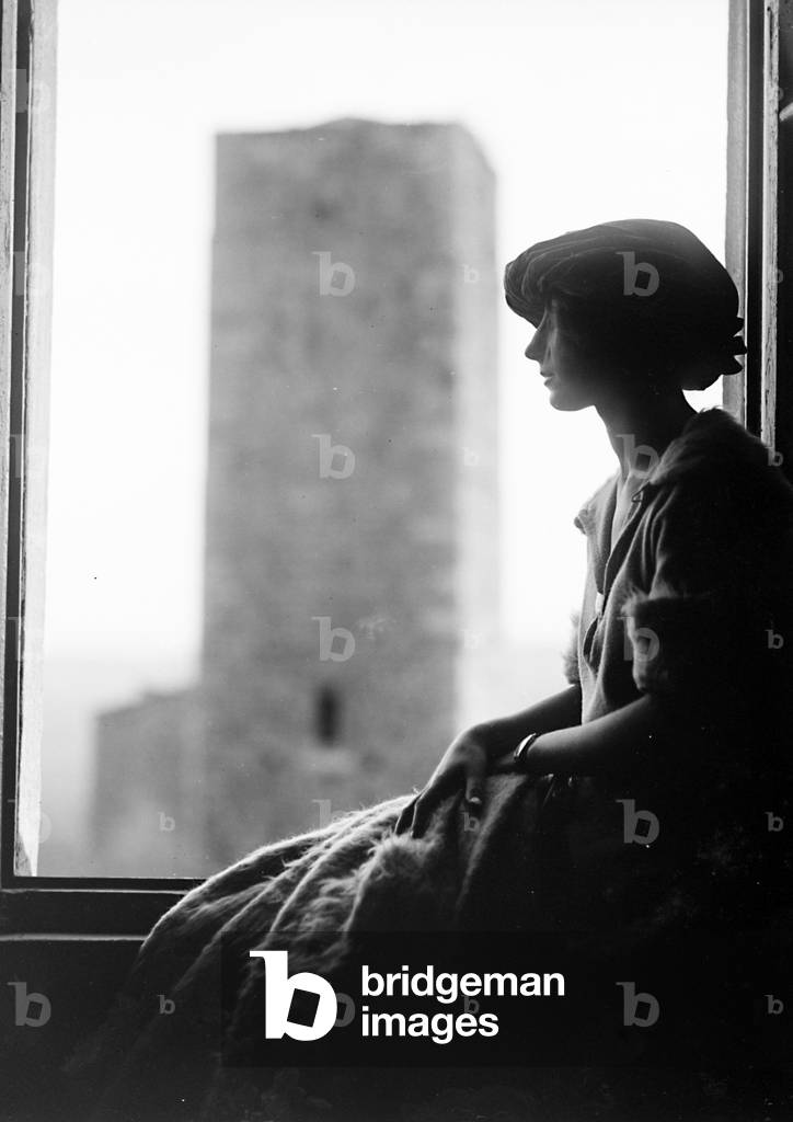 Female portrait, San Gimignano