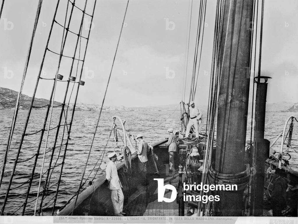 View of the Island of Maddalena from the 