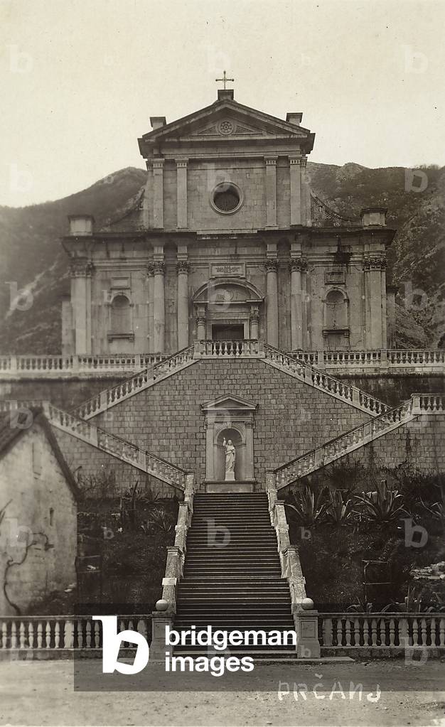 The Church of Our Lady in Prcanj, Croatia, by the architect, Bernardo Maccaruzzi
