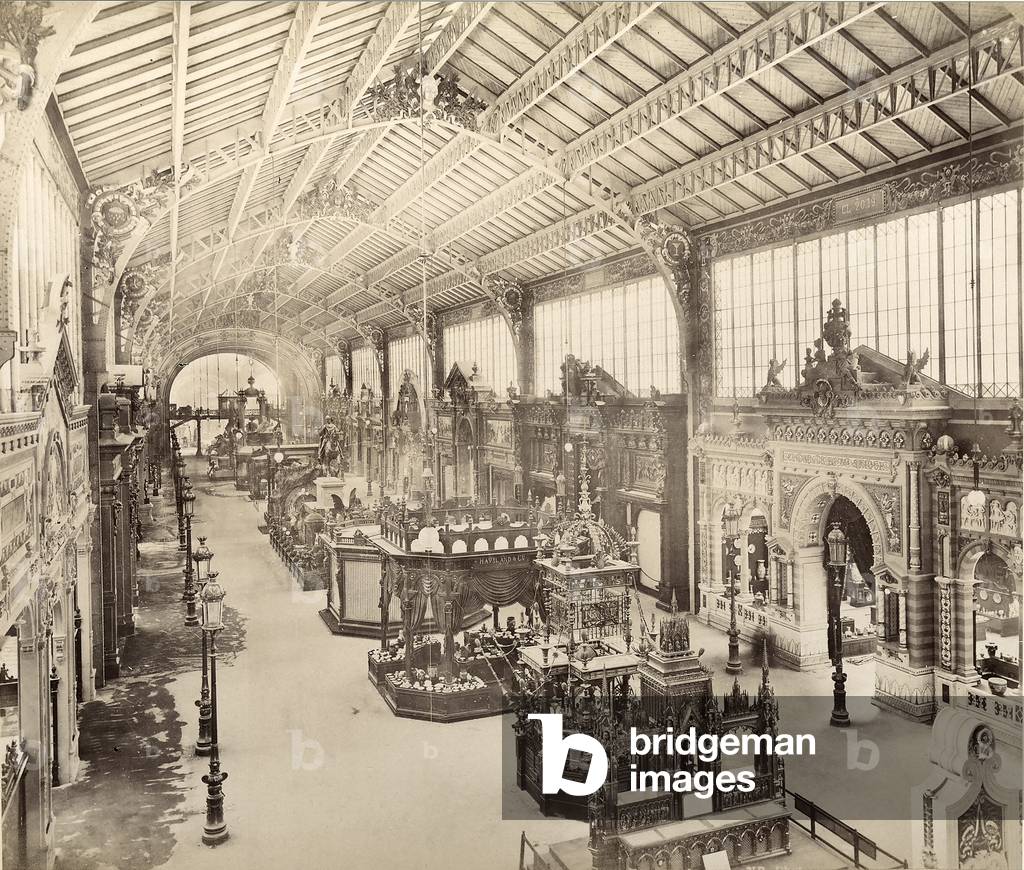 1889 Paris World's Fair: the Grand Gallery of the Alternative Industries
